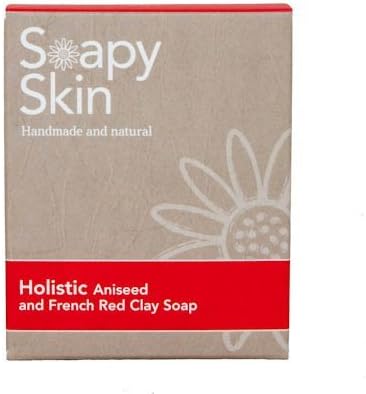 Aniseed and French Red Clay Soap - Natural Skincare Suitable for Vegans
