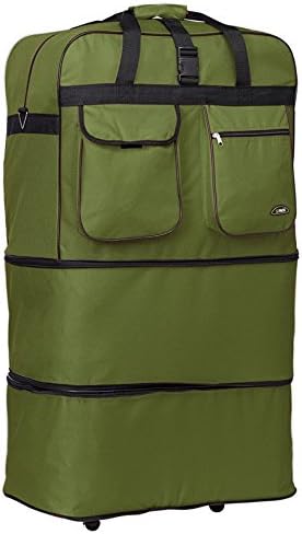 expandable rolling duffel bag