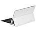 Herngee Surface Carbon Fiber Texture Protective Decal Skin Protector PVC Skin Stickers Cover Stickers Compatible with Surface Pro 3, Color White