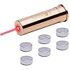 Mini Laser Rosso Bore Sighter Cartuccia Laser, Tactical Red Dot Boresighter Hunter Tool, Alta Qualà. 22 Cal Fucile Bore Sight - Foto 9