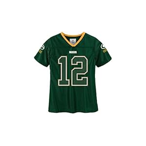 Outerstuff Aaron Rodgers Green Bay Packers Girls Green Glitter Jersey 41DX2mBN4BL