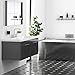 SANITRO 15 Pieces Self Adhesive Mirror Sheets Flexible Non Glass Mirror Plastic Mirror Tiles Wall Stickers for Home Decor, 4 Inch by 6 Inch and 6 Inch by 9 Inch