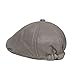 LETHMIK Vintage Flat Hat IVY Irish Hats Gatsby newsboy Cap Cabbie Hat Stretch Silver Gray