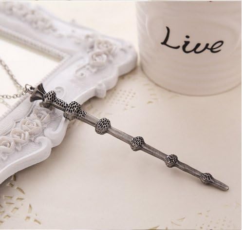Harry Movie Six Phalanx Magic Wand Pendant Necklace movie necklace wholesale