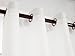 RT Designers Collection Layne Textured 54 x 90 in. Grommet Curtain Panel, White