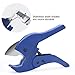 PVC Pipe Cutters By Haisstronica One-hand Fast pipe cutter tool with Ratchet Drive for Cutting Less Than 1-5/8in(42mm) O.D. PEX, PVC, and PPR Pipe