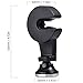 Magnetic Car Mount Cell Phone Holder Hook for Backseat Headrest, FineGood 2 Pack 360 Degree Rotation Universal Organizer for Smartphone iPad Tablet GPS and E-Reader - Black