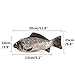 Qinlee Pencil caseRising Carp Fish-Like Zipper Pouch Weird Pen Pencil Case Makeup Case/Bag