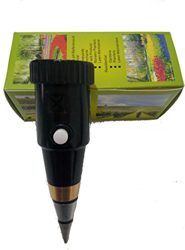 VTSYIQI VT-05 Professional Soil pH Meter Tester Moisture Sensor Soil Water Monitor Soil Tester PH Instrument Hygrometer Monitor Humidity Data Logger Recorder PH Range 3~8ph Moister Range 1~8