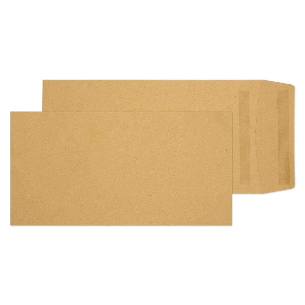 Blake Purely Everyday DL+ 235 x 121mm 80 gsm Pocket Self Seal Envelopes (8778) Manilla - Pack of 500