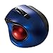Nakabayashi Co.,Ltd. Digio2 Bluetooth Wireless Trackball for Window PC and Mac and Android (Blue)