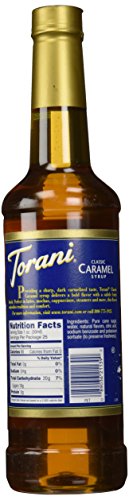 image for Torani Syrup, Classic Caramel, 25.4 Ounce (Pack of 1), 25.4 Fl Oz (Pac