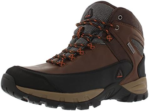 Forestier Men's Waterproof Hiking Mid-Cut Brown/Black Boots