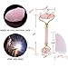 Jade Roller,Gua Sha,Speesun Gua Sha Board and Gua Sha Scraping Tool, 100% Natural Healing Stone,Facial Your Health Tools (Pink)