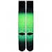 adidas Metro 4 Soccer Socks (1-Pair), Black/Solar Green/Core Green, Medium