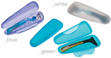 Radius Plastic Razor Case 1 Count-Various Colors - Health Care Stuffs