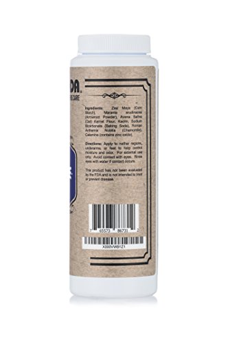 Fromonda (Muti-Scent) Body Powder (5 oz. 3-Pack) Unisex, Talc-Free, Anti-Chafing, Sweat Defense with Essential Oils