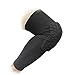 Morris 1 Pair / 2 Pcs Honeycomb Pad Crashproof Cycling Basketball Arm Guard Sleeve Elbow Support (Black, X-Large)