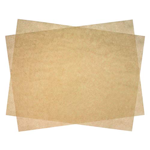 Butcher Paper Parchment Paper Baking Paper Best Peach Paper for BBQ Briskets, Smoking, Wrapping Meats, Baking & Half Sheet Pans 12 x 16 Inches - Pack of 100
