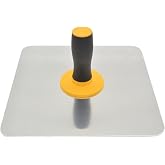 Ragyzity Masonry Hawk, Aluminium Plastering Hawk with Soft Grip Handle, Plaster Mortar Board Holder Finishing Plastering Tool, Home Paint with Handle Finishing Plastering Tool