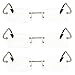 Reading Glasses 3 Pack Silver Always Have a Stylish Look, Crystal Clear Vision and Sure-Flex Comfort Spring Arms & Dura-Tight Screws 100% Guarantee +1.50