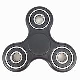 Wirke Tri-Spinner Fidget Toy With Premium Hybrid Ceramic Bearing (Black)