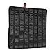 Hair Extension Storage Case with Hang Handle - Portable Holder Keeps Your Clip-In and Tape-In Extensions Smooth and Secured for Easier Styling and Reapplying - Great for Travel! … (24