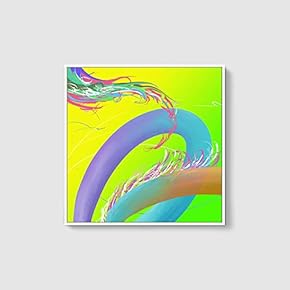 Framed Canvas Wall Art for Living Room, Bedroom Abstract Canvas Prints for Modern Home Decoration Ready to Hang - 16"x16" inches