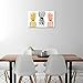 K-Road Pineapple Canvas Wall Art for Bathroom Modern Prints Painting Framed Food Pictures Kitchen Bedroom Living Room Decor 10