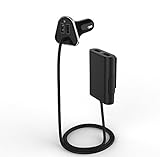 Backseat USB Car Charger, iMagitek 48W 9.6A 4 Ports USB Car Charger for Front/Back Seat, Quick Charge Adapter for iPhone X 8 7 Plus, Samsung Galaxy, iPad, Tablets and other Digital Devices