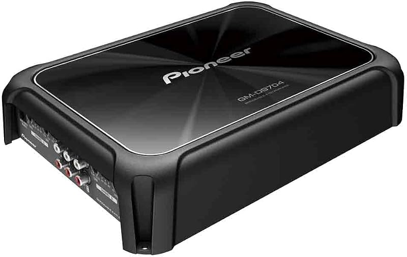 Pioneer GM-D9704 1600W 4-Channel Car Amplifier with Bass Remote