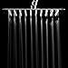 ShowerHead RainfallHigh Pressure Large Square Rain Shower Head Stainless Steel Celling Fixed Mounted Joint Chrome Showerhead - Relaxing and Enjoyable the Shower Experience (8 inchs showerhead)