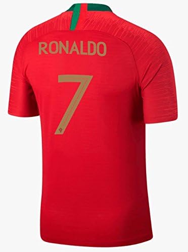 2018 World Cup Portugal Ronaldo #7 Soccer Short Jersey CR
