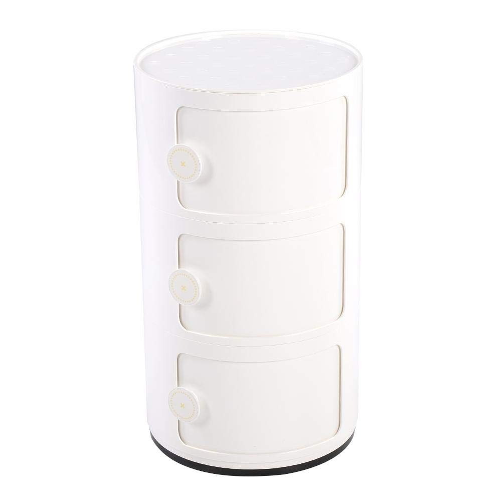 Coloured Storage Drawers 3 Drawer Plastic Storage Unit Freely
