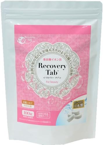 Amazon Recovery Tab 100錠 ホットタブ Hot Tab 泡入浴剤 通販