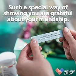 messagepillco Messages in a Bottle Friendship Gift