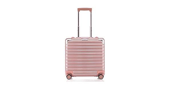Amazon.com: He-Bag 2019 - Maleta pequeña cuadrada de aluminio para hombre y  mujer, tamaño pequeño, 17 pulgadas, tamaño pequeño, tamaño mini (fenmei) :  Patio, Césped y Jardín