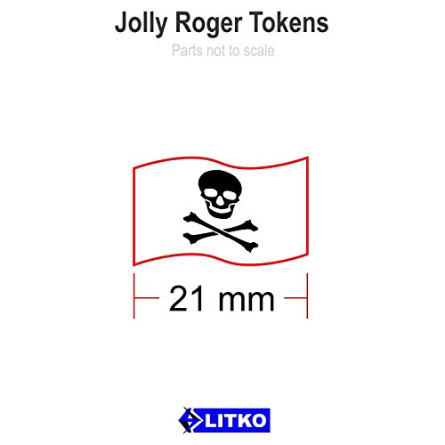 Jolly Roger Pirate Tokens (10)