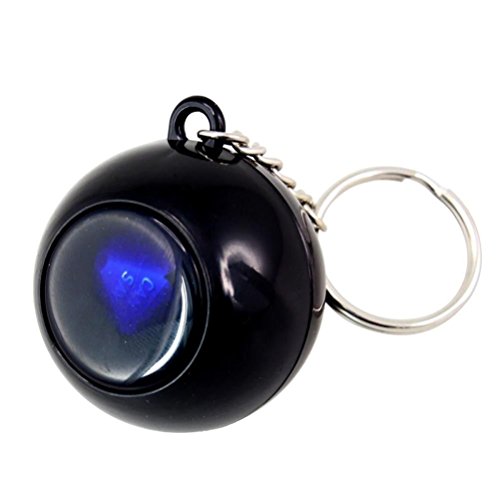Magic 8 Ball Keychain - Fully Functional Decision Making Ball