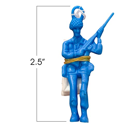 ArtCreativity Mini Paratroopers with Parachutes, Bulk Pack of 36, Vinyl