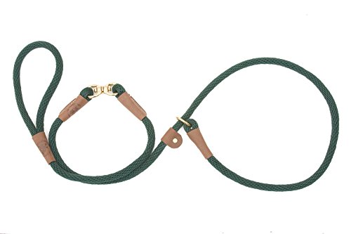 Mendota Products Swivel Slip Leash 1/2" X 6' (Hunter Green )