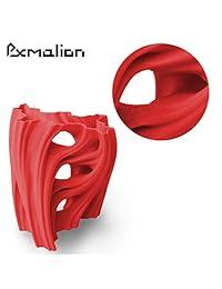 pxmalion PLA 3d filamento, rojo, 1,75 mm, precisión +  0,03 mm, peso neto (1 kg, 2.2lb), compatible con la mayoría de impresoras 3d y Impresión 3d Pen