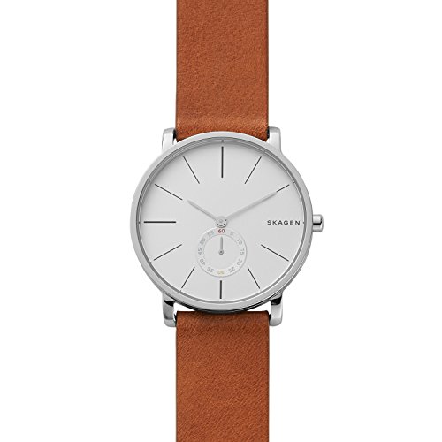 Skagen Men's SKW6273 Hagen Dark Brown Leather Watch