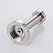 KES A1066-2-P2 BRASS Single Robe and Towel Hook Wall Mount, Brushed Nickel, 2 Pcs Pack