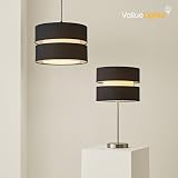 MiniSun Modern 2 Tier Ceiling Light Shade Grey 26cm Pendant view 5