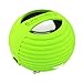 XBOOM Mini Portable Capsule Speaker with Rechargeable Battery and Enhanced Bass+ Resonator - Green