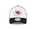 New Era NFL Kansas City Chiefs Perf Block 2 9FORTY Adjustable Cap, One Size, White/Team Color