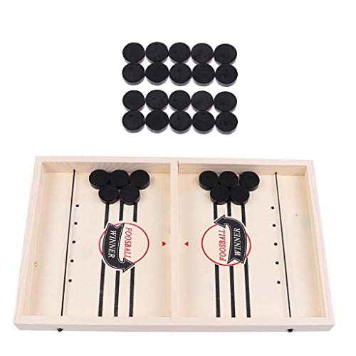 CosCosX Fast Sling Puck Game,Tabletop Slingshot Games Toy Sling Games