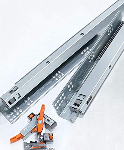 Decobasics 15 Undermount Drawer Slides 4 Pair Full Extension