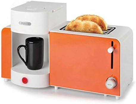 Princess Coffee Maker Espresso Machine Toaster All-in-One Set Orange 252183 220V / 60Hz